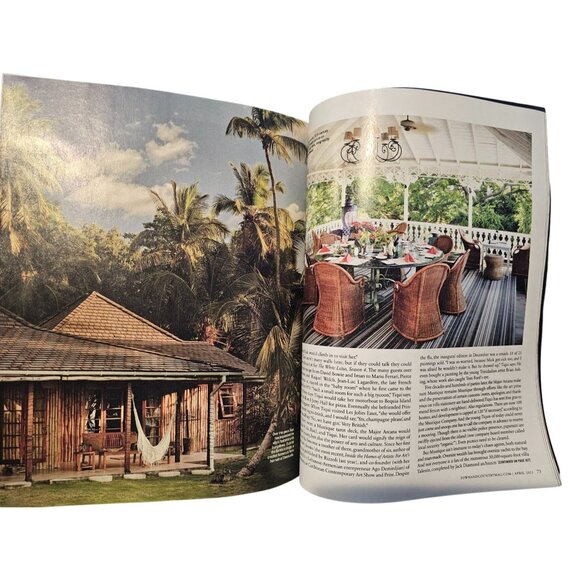 Town & Country Magazine April 2025 Welcome to Fantasy Island State of Union Hair - Picture 6 of 7